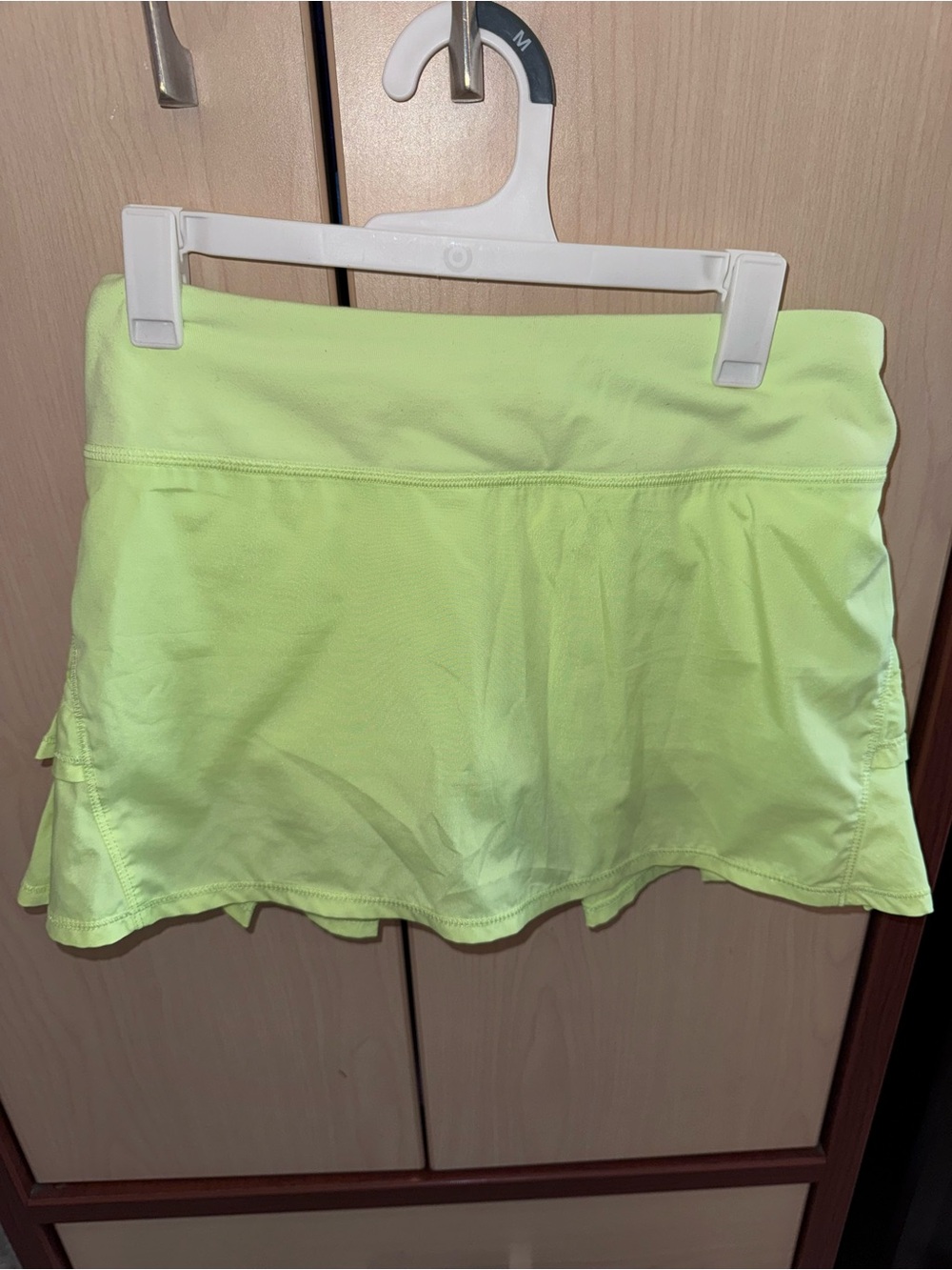 Ivivva by Lululemon Girls Size 10 Neon Yellow Athletic Skort